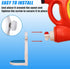 Laundry Detergent Cup Holder & Drip Tray (Pack of 2), Detergent Drip Catcher with Fixed Screw & Removable Silicone Mat, Blue...
