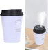 Coffee Cup Humidifier, Compact Lightweight Cute Desktop Humidifier for Baby Bedroom Travel Office Home Use...