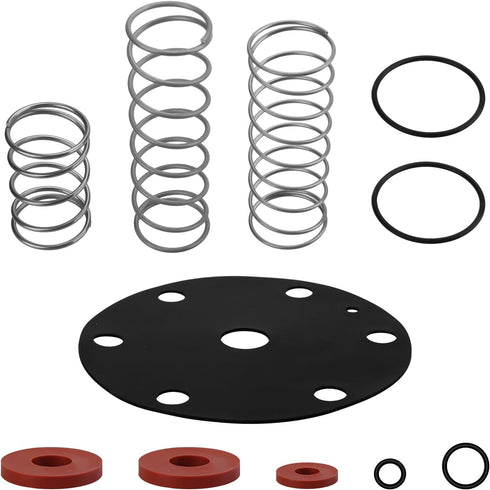 3/4"-1" Backflow Preventer Rubber and Springs Repair Kit, for Zurn Wilkins 975XL and 975XL2 Backflow Preventer...
