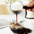 1 Pack Espresso Shot Glass 75ML Triple Pitcher Barista Single Spouts With Wood Handle By BCnmviku...