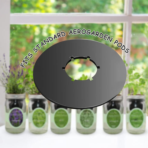 12PCS Kratky Lids Wide Mouth Hydroponic Cover Lids Kratky Mason Jar Lids Kratky Lid Insert Kratky Jar Cover Hydroponic Lids Kratky Hydroponics Sup...