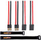 Hobbypark RC Battery Adapter Connector Male & Famale with 12AWG 12 Gauge Silicone Cable Wire Extension Lead for Traxxas Batteries...