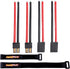 Hobbypark RC Battery Adapter Connector Male & Famale with 12AWG 12 Gauge Silicone Cable Wire Extension Lead for Traxxas Batteries...