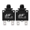 uxcell 2Pcs Thermal Overload Protector AC 125/250V 4A Push Button Reset Circuit Breaker...