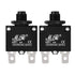 uxcell 2Pcs Thermal Overload Protector AC 125/250V 4A Push Button Reset Circuit Breaker...