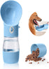 Dog Water Bottle - Dishwasher Safe Material Multifunctional Portable Dog Water Bottle with Food Container Dog Water Bottle Suitable for Outdoor Ac...