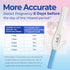 DAVID Pregnancy Test Early Detection HCG Test for Fertility Women, Over 99% Accurate and Reliable Results, Pruebas De Embarazo 6 Days Before Misse...