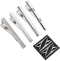 4pcs Tie Clips for Men Tie Clip Tie Bar Tie Bars for Men with gift box...
