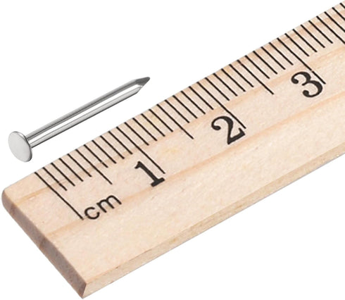 uxcell Small Tiny Hardware Nails Carbon Steel 1.4X16mm(DxL) for DIY Decorative Wooden Boxes Accessories Silver Tone 200pcs...