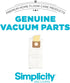 Simplicity Vacuums SAH-6 Certified Hepa Vacuum Replacement Bags, Fits with S20EZM Allergy Upright Vacuum Cleaner, Symmetry and 6 Series, Type A Ba...