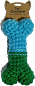 Dog Chew Toy - Handmade Crochet Chew Resistant - Durable and Cute Plush Toy with Squeaker - Small Medium Size Dogs - Dental Safe Chews for Aggress...