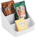 iDesign Linus BPA-Free Plastic 3-Tier Packet Organizer - 6.25" x 5.75" x 5", White...