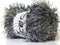 100 Gram Black & White Eyelash Yarn Ice Fun Fur 164 Yards......