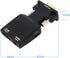 VGA to HDMI Converter 1080 P VGA to HDMI Adapter with Video 1080P for PC Laptop to HDTV Projector with Audio Cable and USB Cable...