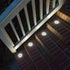 Aogist Solar Ground Lights, 8 LED Garden Lights Patio Disk Lights In-Ground Outdoor Landscape Lighting for Lawn Patio Pathway Yard Deck Walkway (W...