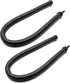 2Pcs Aquarium Flexible Rubber Wall Air Curtain Bubble Tube for Fish Tank Soft Rubber Tube Hose Oxygen Diffuser Tube 30cm/11.8" Length...