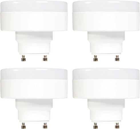 SLEEKLIGHTING | 11w, 60W Eq, GU24 Base LED 2 prong light bulbs, UL approved, 120v, Mini Twist Lock, 4200K–Daylight White, Dimmable - Replaces Spir...