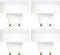 SLEEKLIGHTING | 11w, 60W Eq, GU24 Base LED 2 prong light bulbs, UL approved, 120v, Mini Twist Lock, 4200K–Daylight White, Dimmable - Replaces Spir...