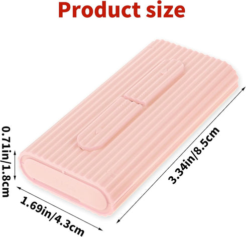 Portable Dental Floss Case Automatic Dental Floss Pick Organizer Case Travel Flosser Dispenser Storage Case Refillable Holder Boxes with 10 Floss ...