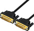 DVI to DVI Cable 3ft DVI-D 24+1 Cable Male to Male Digital Video Monitor Cable,Support 1920x1200,for Gaming, DVD, HDTV and Projector......