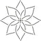 Quilting Creations Continuous Floral Border Quilt Stencil, 6"...