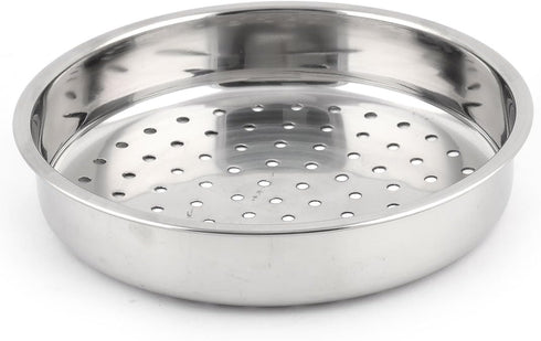 uxcell Stainless Steel Round Shaped Hole Cookware Food Cooking Steamer Rack 21cm Dia...