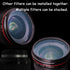 52mm HD UV Filter for D5300 D3500 D850 D7500 Camera w/AF-S DX 18-55mm f/3.5-5.6G Lens, Fire Rock UV Filter for Canon EOS 90D, Rebel T7 w/EF-M 55-2...