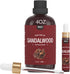 Essential Oils-MISIJI Sandalwood Essential Oils for Diffuser for Home 4FL.OZ Plus 0.33,Diffuser Oils Scents for aromatherapy,Laundry,Candle&Soap M...