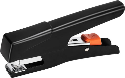 Amazon Basics Effortless Hand Held Plier Stapler, 25 Sheet Capacity, Black...