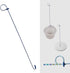 Pool Skimmer Basket/Skimmer Lid Lifting Hook and Pool Test Strip Holder for Pool Cleaning and Pool Maintenance - MADE IN THE USA - the Knee Saver ...