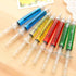 6 Syringe Ballpoint Pens + 6 Syringe Highlighters, Syringe Pen Multi Color Novelty Pen for Student School Supplies(12 Pack)...