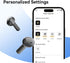 Multifunctional App Control Wireless Earbuds, Ultra Long Playtime, LED Power Display,Fast Charging, Headphones Bluetooth 5.3,Dual Microphone AI No...