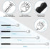 3 Pack Back Scratcher Metal Portable Telescoping with Rubber Handles, Extendable Back Massager Tool with Beautiful Box, White Elephant Stocking St...