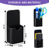 Simetufy 2pcs Magnetic Pen Holder, Magnetic Whiteboard Marker Holder, Magnetic Pencil Holder for Fridge, Magnetic Pencil Holder for Locker(Black)...
