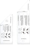 Wavwavw 2 Pcs Acrylic Quilt Binding Tool for Quilting 6 Inches and 3 Inches Measurement Quilting Ruler Quilting Tools for Binding Sewing Supplies...