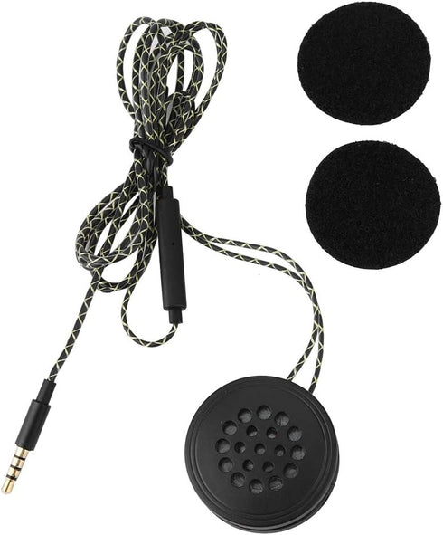 Motorcycle Helmet Headset Motorcycle Headphones, Universal Racing Helmet Speakers for Motorcycle, Wired Helmet Sports Headset Helmet Earphone with...