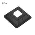 uxcell Post Skirt, 8pcs 25x25mm/1"x1" Plastic Split Style Post Base Cover Trim Skirt for Fence Stair Handrail Railing Porch,72x72mm/2.8"x2.8"(Over...
