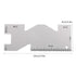 1Pcs Metal Sewing Ruler Quilting Ruler Sewing Tool Measuring Gauge Flexible Ruler Sewing Tool Accessory...