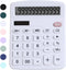 Office Desk Calculator, Cute Calculator for Kids, Basic Calculators Desktop, Dual Power Simple Financial Calculator with Big Button Large Display ...
