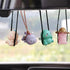 Swinging Dinosaur Car Hanging Ornament for Rear View Mirror, Cute Car Decor Accessories Interior, Car Pendant Dinosaur...