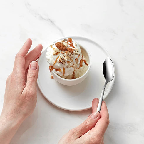 6-Piece Demitasse Espresso Spoons,5.1-Inch Mini Coffee Spoons Stainless Steel Small Spoons Mini Espresso Spoon for Dessert Ice Cream...