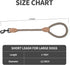 Mile High Life Short Dog Leash | Braided Cotton Rope Dog Leashes with Leather Tailor Tip | 18 Inch Dog Leash w Heavy Duty Metal Clasp | Wedding Do...
