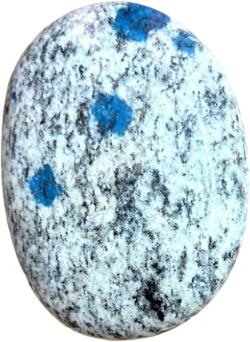 crystalmiracle Crystal K2 Jasper 1.5 Inches Palm Stone Pocket Stone Healing Reiki Feng Shui Gift Wellness Handcrafted...