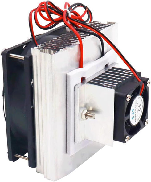 Mini Air Conditioner DC 12V DIY Thermoelectric Peltier Refrigeration Cooling System Heat Sink Conduction Module Semiconductor Fridge Refrigeration...