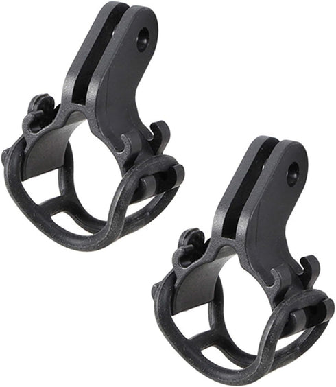 2pcs Flashlight Holder Bicycle Bike Torch Light Mounting Bracket for Go Pro Type Mount Interface...