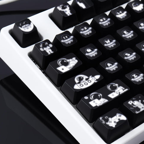 Hyekit Keycaps 108 Keys Backlight Keycap Set OEM Profile Double Shot Shine Through Custom Keycaps for Cherry Gateron MX Switches Mechanical Keyboa...