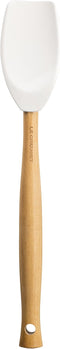 Le Creuset Silicone Craft Series Spatula Spoon, 11 3/8" x 2 1/8", White, Large...