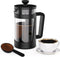 RAINBEAN Small French Press 12 Oz, Mini French Press Coffee Maker 1 Cup, Single Serve Coffee Press, Coffee Brewer With 3 Level Filtration, Perfect...