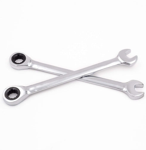 1 PCS 7mm 12PT Ratchet Wrench, Metric Ratcheting Wrench Set with 5° Movement and 72 Teeth for Projects with Tight Space...