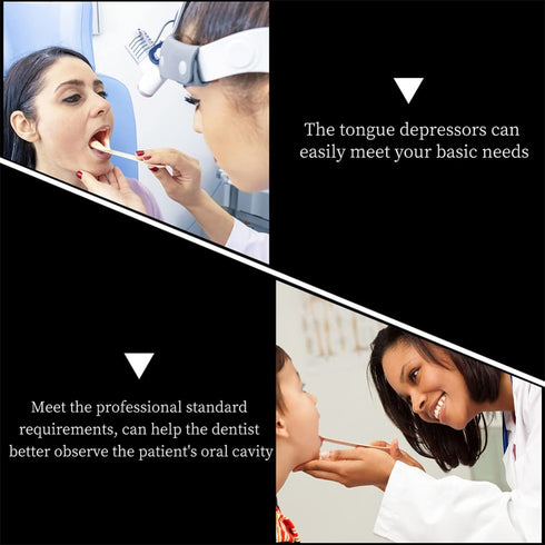 25pcs Depressors Stir Sticks Reusable Applicator Sticks Stirring Stick Tool for Laboratory White Plastic Scraper...